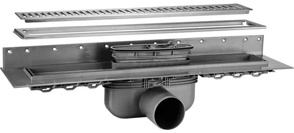 Purus line golvbrunnspaket 900 mm