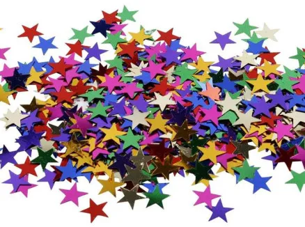 Paljetter, strl. 10 mm, 250 g/ 1 förp.