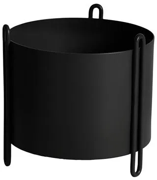 Woud Pidestall Krukväxt Liten Svart