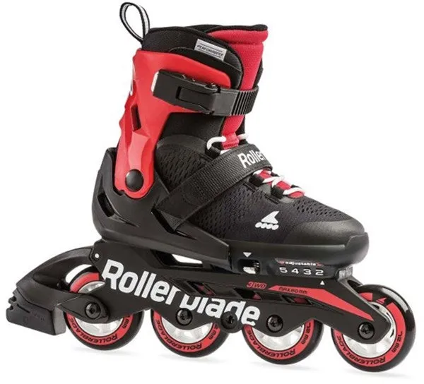 Rollerblade Rullskridskor Black/Red - Str. 33-36,5
