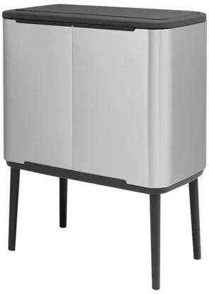 brabantia Bo Touch Bin - sopkorg - 34 L - matt stål