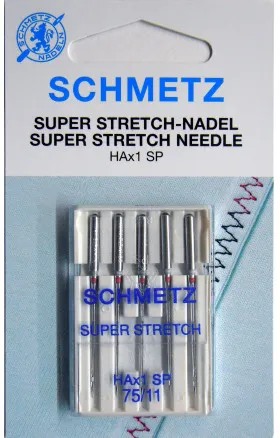 Schmetz Symaskinsnålar Super Stretch HAx1SP Str. 75 - 5 st