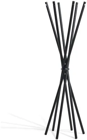 Møbel Copenhagen Coat Klädhängare Svartlackerad Ask/Satin Svart